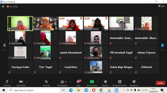 BPKK PKS Kota Tegal Launching Komunitas Orangtua Keren