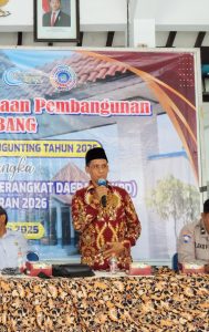 Abdul Ghoni Siap Kawal Program Prioritas Hasil Musrenbang