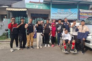 Aleg PKS Kota Tegal Ali Mashuri Lepas 8 Atlet NPCI Ikuti Seleksi PJP Atlet Potensial di Surakarta