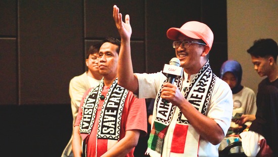 Aksi Peduli Palestina, Fraksi PKS DPRD Kota Tegal Gelar Nobar Film Gaza