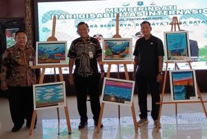 Fraksi PKS DPRD Kota Tegal Apresiasi Lukisan Disabilitas