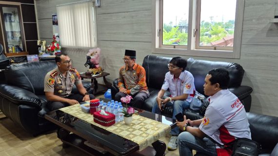 Amiruddin Dampingi Komunitas E-Sport Audiensi Kapolres Tegal