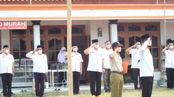 PKS Kota Tegal Sukses Gelar Upacara HUT RI ke-76