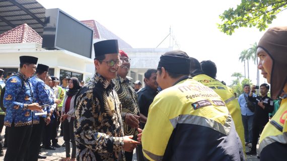 Wakil Ketua DPRD Tegal Apresiasi Aksi Damai Ojol