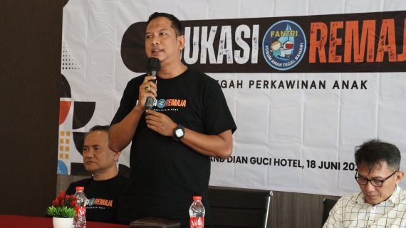 Cegah Perkawinan Anak, Ali Mashuri Inisiasi Program Edukasi Remaja