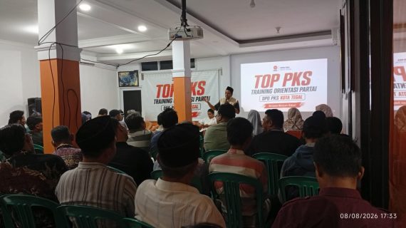 Merawat Napas Pelayanan di Luar Musim Kampanye: PKS Kota Tegal Gelar Orientasi Partai